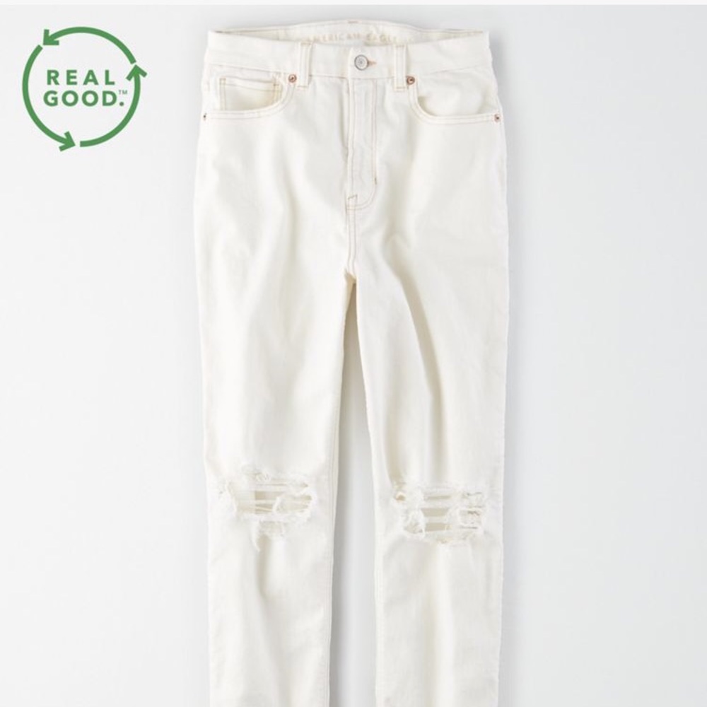 American Eagle Stretch Curvy Mom Jean